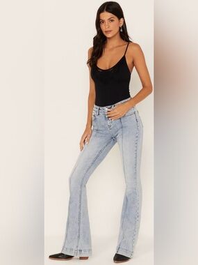 IDYLLWIND Miranda Lambert Women’s Drexel Rebel Bootcut Seamed Jeans Size 2